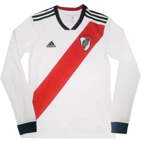 Camiseta River Plate 1ª ML 2018/19 Blanco